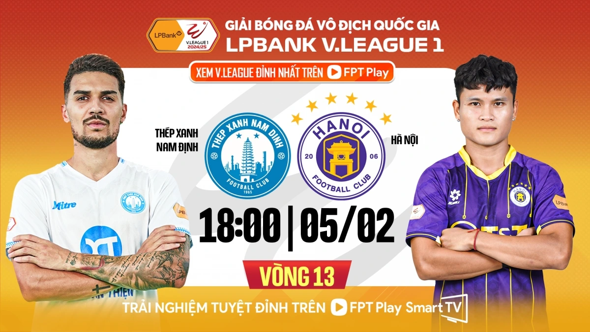 Nhận định bóng đá Nam Định vs Hà Nội, 18h00 ngày 5/2