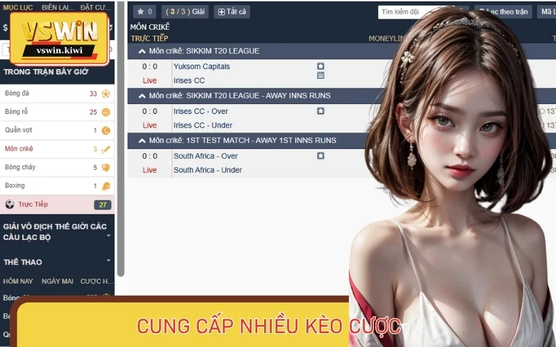 Hiện nay, chúng tôi còn cung cấp cho bạn nhiều loại kèo cược